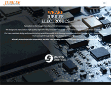 Tablet Screenshot of jubilee-electronics.co.uk